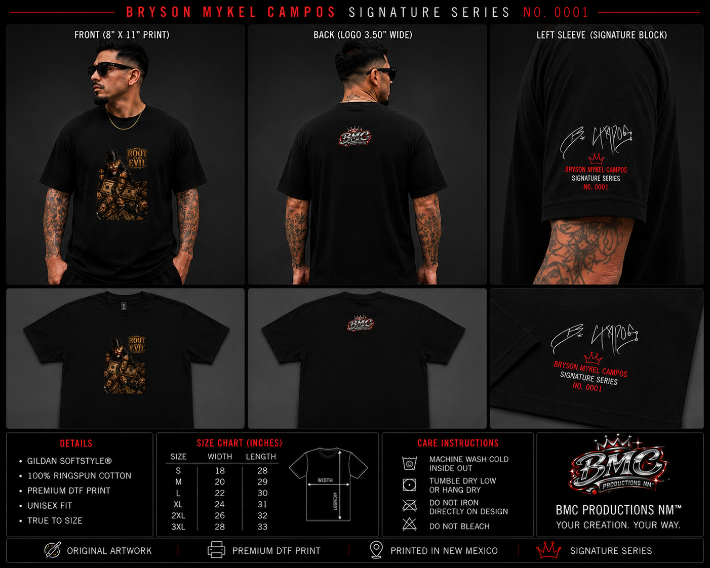 Root of All Evil Tee | Bryson’s Signature Series #0001