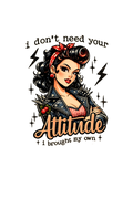 I Brought My Own Attitude Graphic Tee