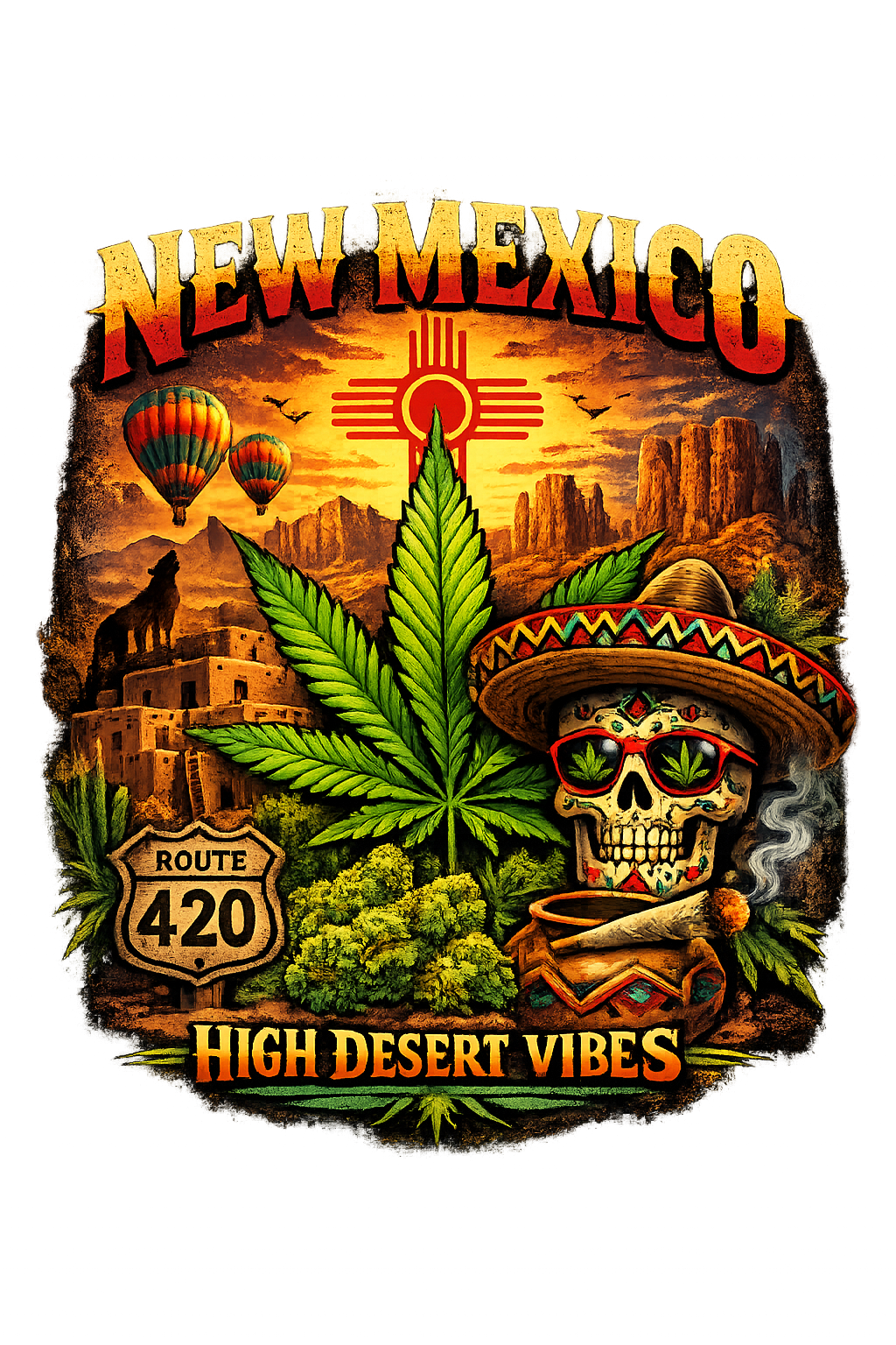 505 to 575 | High Desert Vibes Graphic Tee
