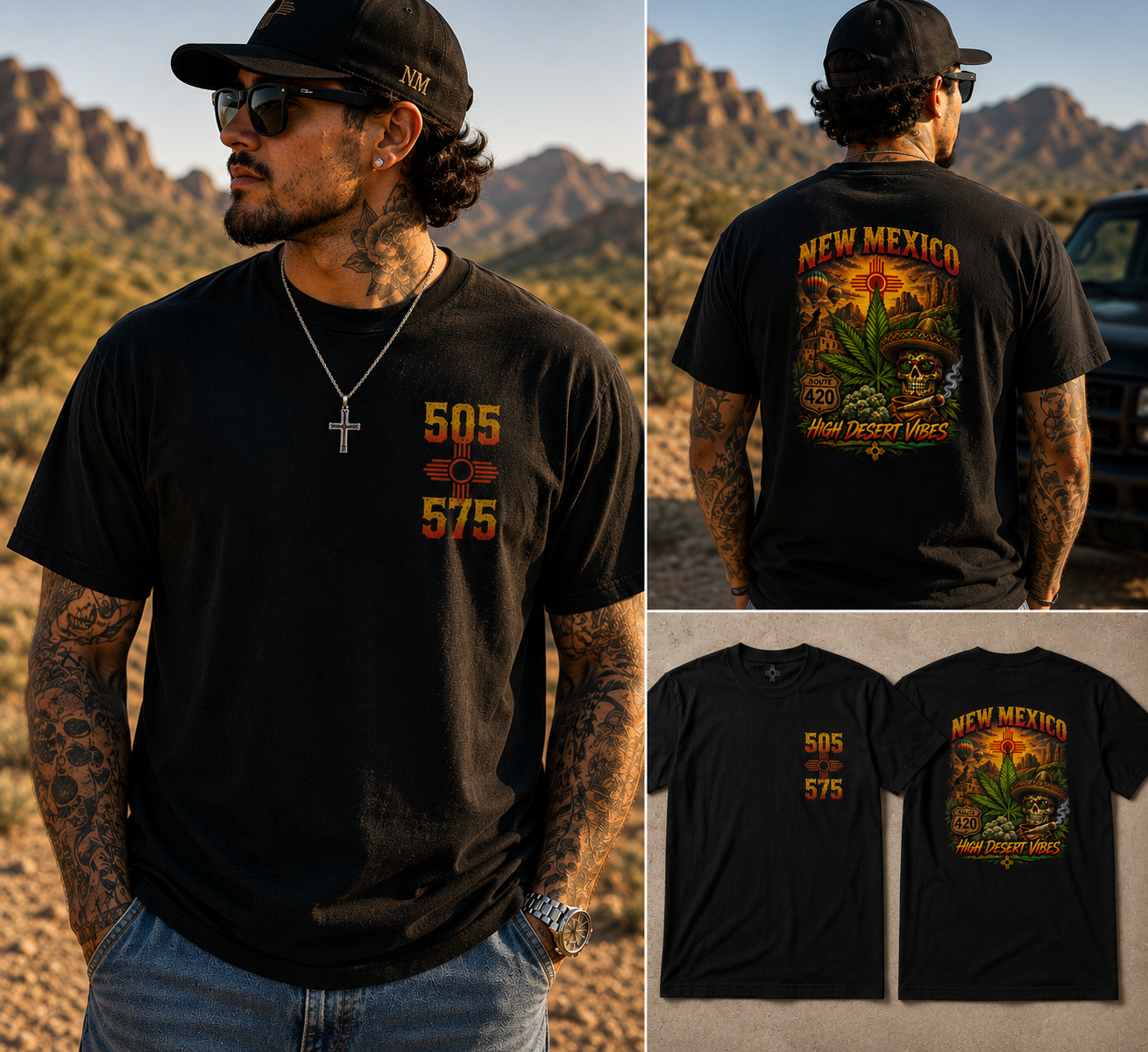 505 to 575 | High Desert Vibes Graphic Tee