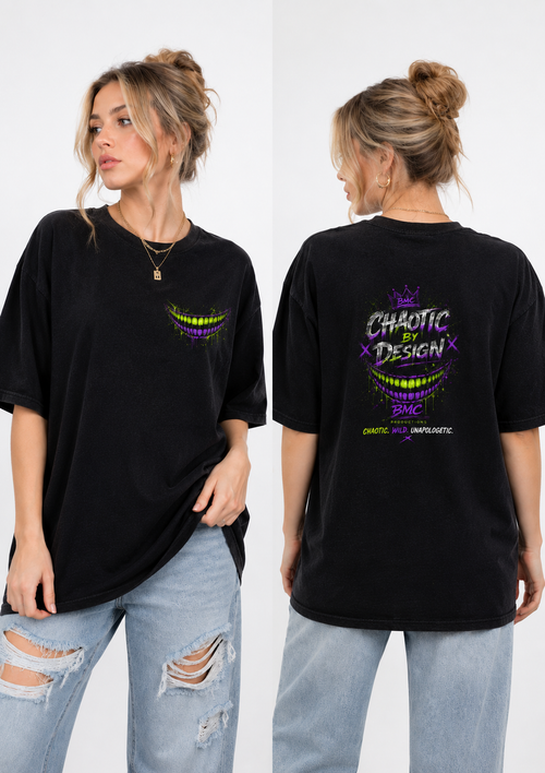 Chaotic By Design Graphic Tee | BMC Productions